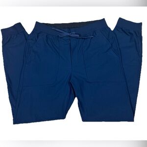 Lululemon ABC Jogger Pants M5AOJS Tall 33” Drawstring Pockets Men’s Sz XL Navy